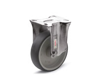 RE.G1-SST-N-Roulettes avec monture en acier INOX